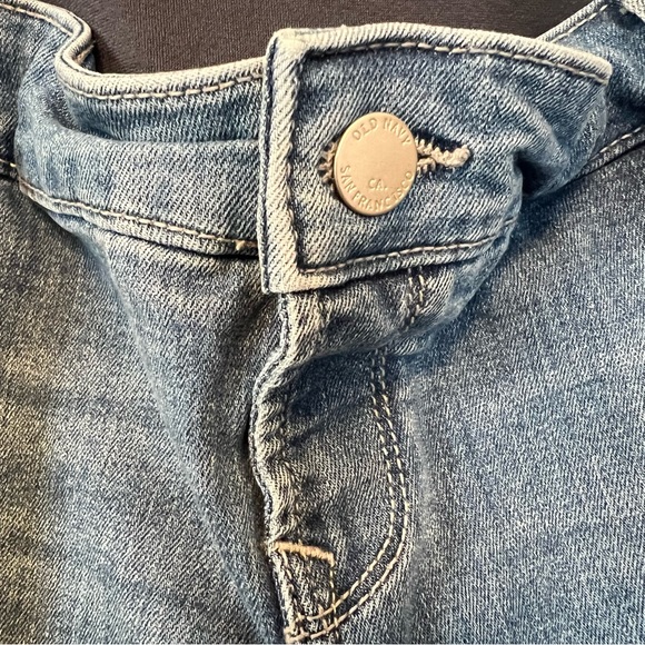 Old Navy Maternity Rockstar Super Skinny Full Panel Jean pants. Size 12 Short - Picture 6 of 10